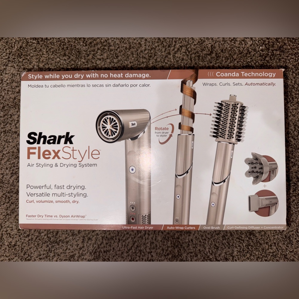 Shark flex style air styling and drying system.